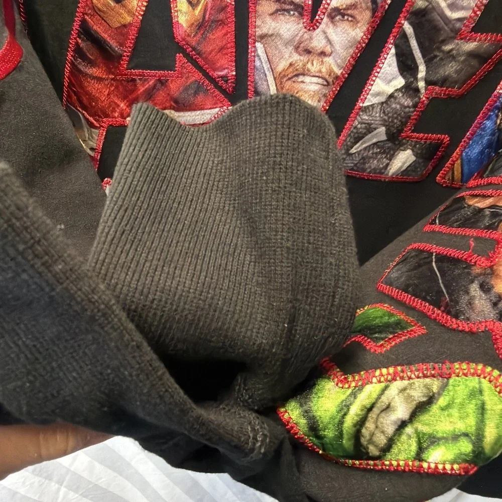 Disney Parks Marvel Avengers Long‎ Sleeve Top for Adults S Embroidered Pullover